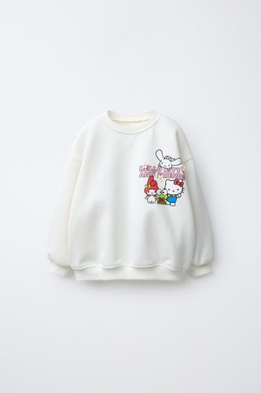 Zara Толстовка MARKET HELLO KITTY AND FRIENDS © SANRIO купить с доставкой.
