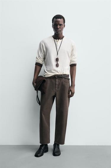 Zara Джинсы зауженные WIDE FIT