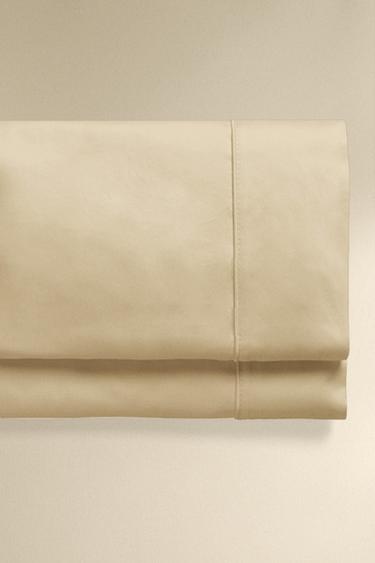 Zara Простынь из сатина (500 нитей) купить с доставкой.