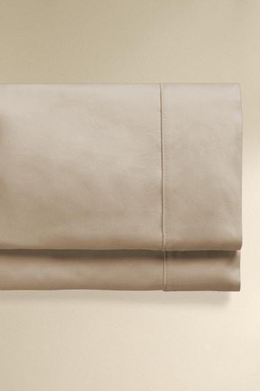 Zara Простынь из сатина (500 нитей) купить с доставкой.