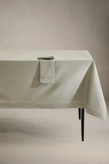 Скатерть из хб сатина с двойным краем- Заказать в России