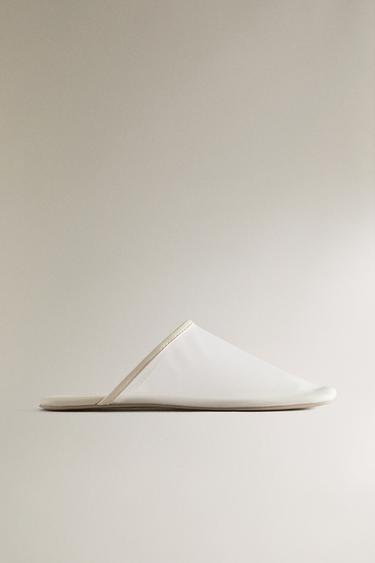 Zara Туфли-мюли из сетчатой ткани купить с доставкой.