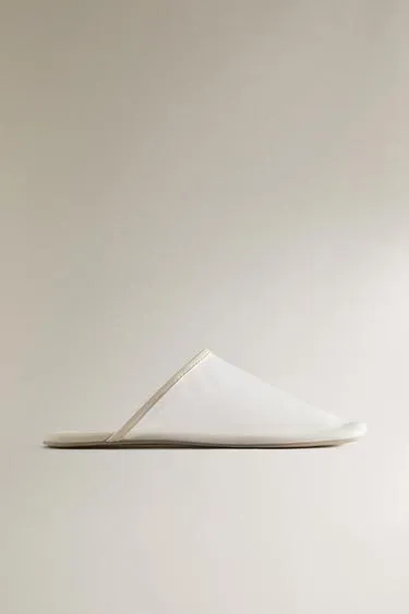 Туфли-мюли из сетчатой ткани