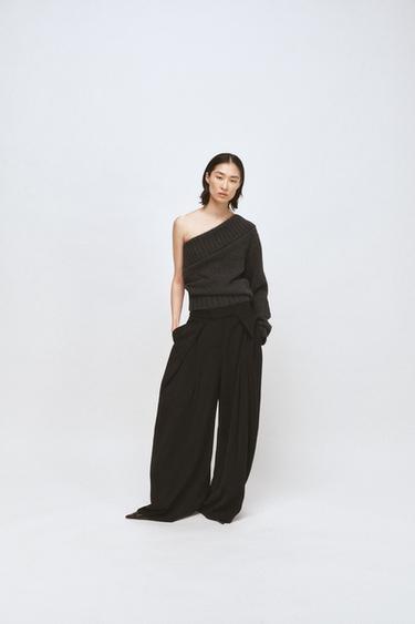 Zara Брюки WIDE-LEG — ZW COLLECTION