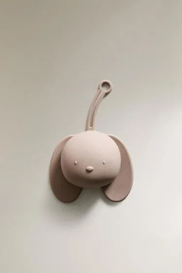 Футляр для соски из силикона с кроликом- Заказать в России