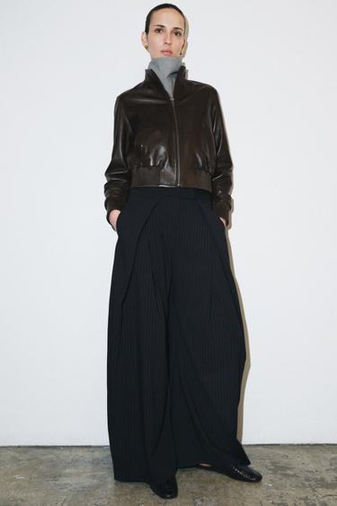 Zara Брюки WIDE-LEG ZW COLLECTION