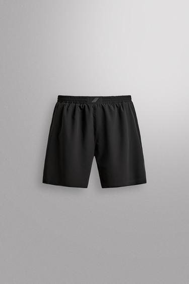 Zara Комбинированные шорты с перфорацией