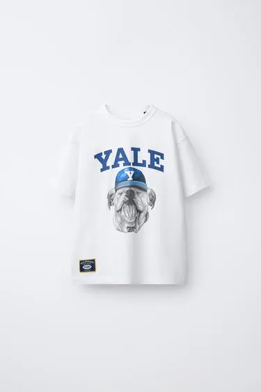 Футболка с собакой Yale University™- Заказать в России