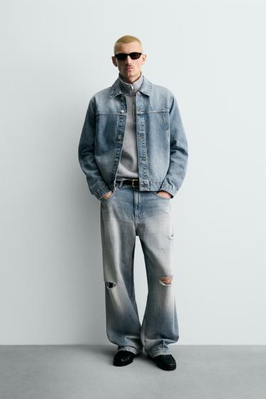 Zara Базовая джинсовая куртка