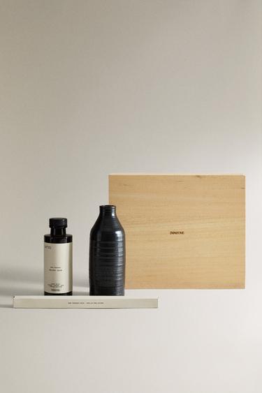 Zara (120 мл) AROMA DIFFUSER VELVET CUIR и керамический контейнер