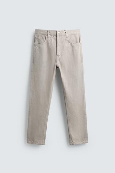 Zara Укороченные джинсы купить с доставкой.