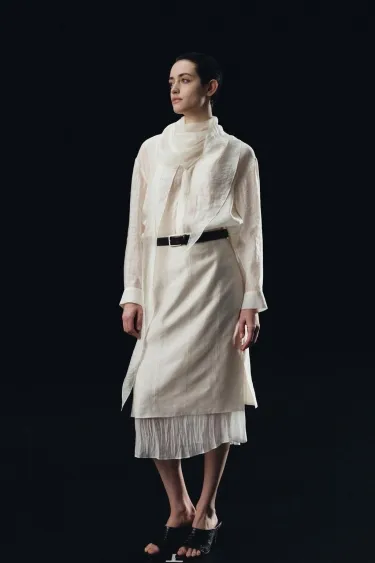 Комбинированная юбка миди — коллекция Zara «Zw»