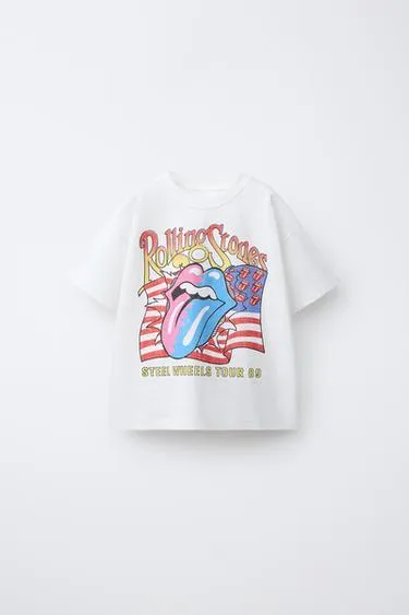 Футболка с принтом Rolling Stones ©- Заказать в России