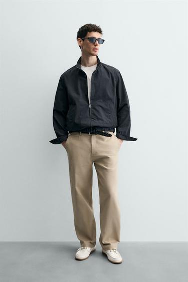 Zara Бомбер в клетку классического кроя