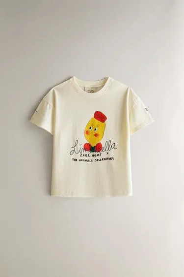 Детская футболка kids limoncella x the animals observatory- Заказать в России