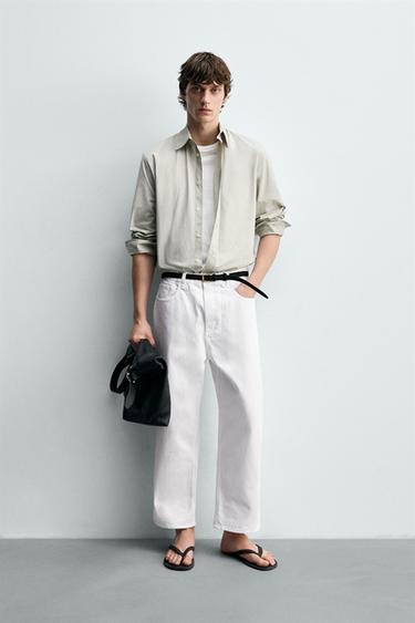 Zara Джинсы TAPERED свободного кроя