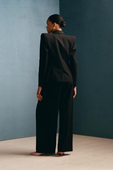 Zara Брюки из шерстяной смеси с защипами WILLY CHAVARRIA X ZARA