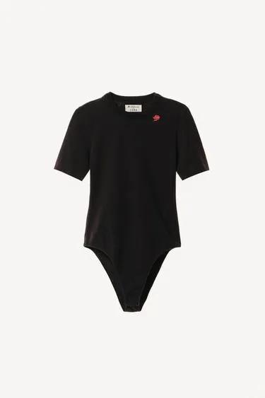 Боди с вышивкой и короткими рукавами willy chavarria x zara- Заказать в России