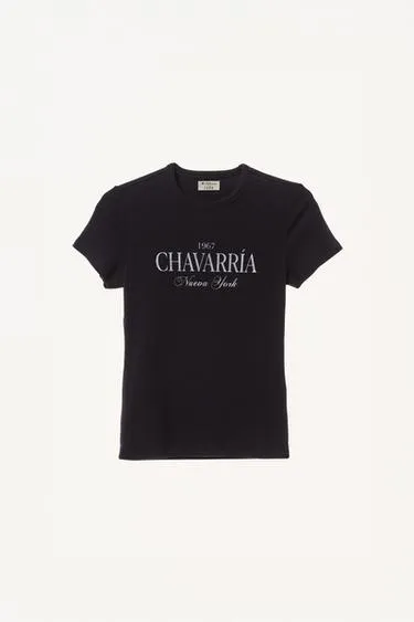 Футболка с надписью willy chavarria x zara- Заказать в России