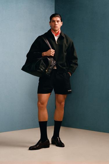 Zara Бомбер от WILLY CHAVARRIA X ZARA с текстурой