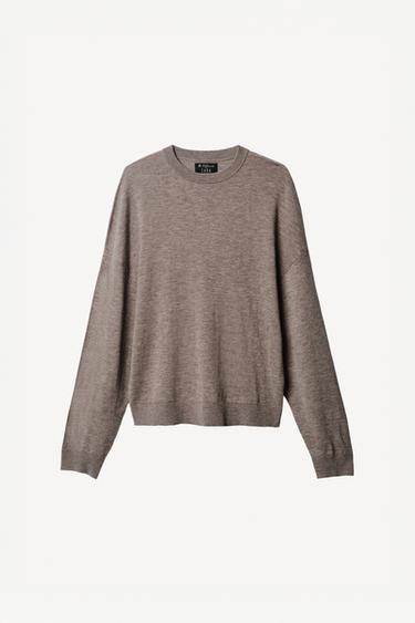 Zara Короткий свитер из легкой шерстяной смеси WILLY CHAVARRIA X ZARA