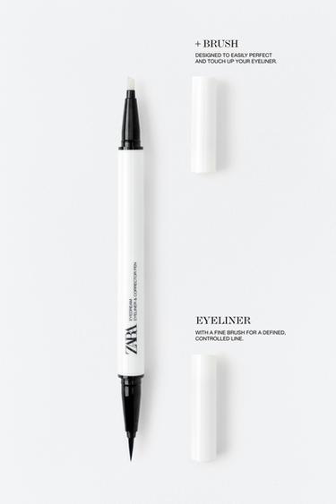 Zara Подводка для глаз «EYEDREAM» BLACK + ручка-корректор