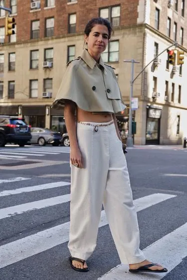 Укороченный тренч коллекция Zara «Zw» лимитированная серия- Заказать в России