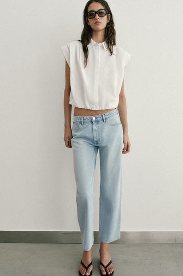 Zara Джинсы Z1975  с высокой посадкой