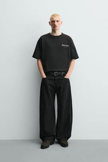Zara Футболка с надписями