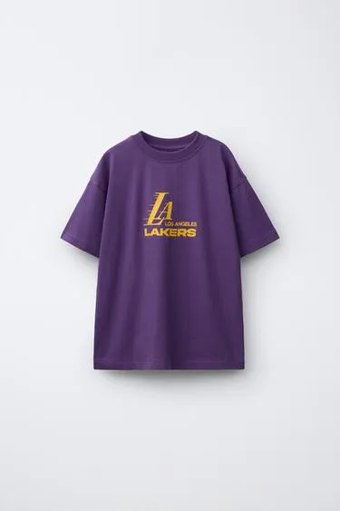 Футболка с принтом Nba - Los ÁNGELES Lakers