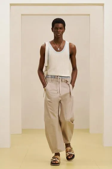 Босоножки из кожи с овчиной