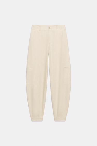 Zara Брюки карго 