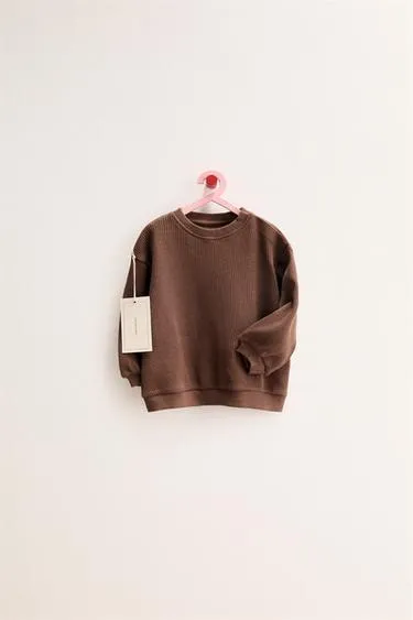 Zara «Timeless» - толстовка вафельного переплетения- Заказать в России