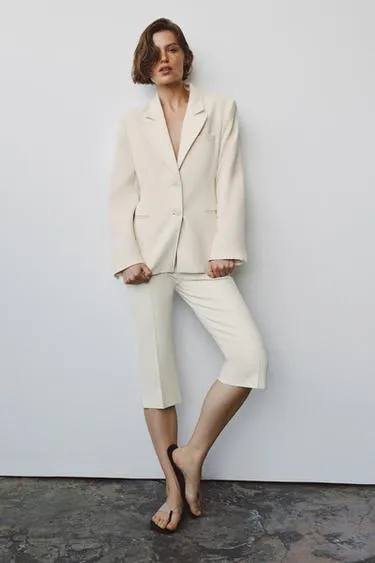 Блейзер облегающего кроя — коллекция Zara «Zw»- Заказать в России