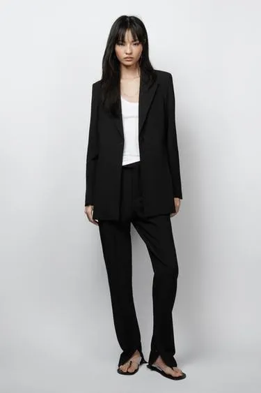 Узкие брюки из шерсти — коллекция Zara «Zw» лимитированная серия