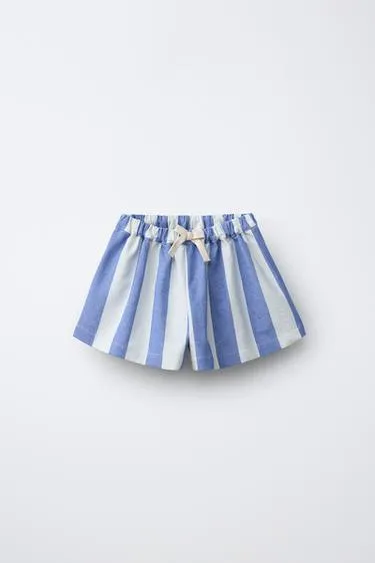 Широкие шорты в полоску Casa Lawa X Zara Kids