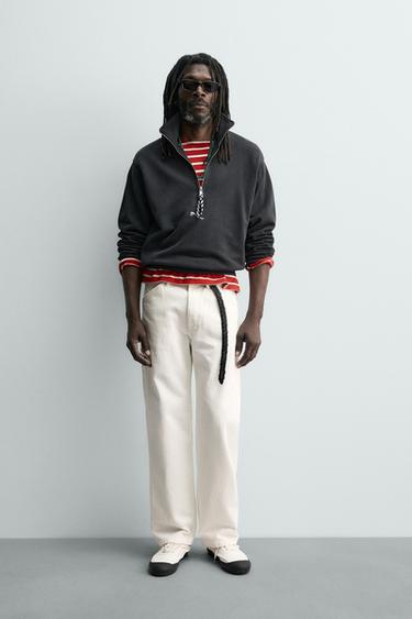 Zara Толстовка на молнии ZARA «AARON LEVINE»