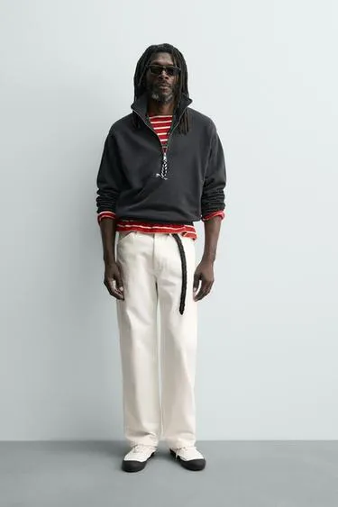 Толстовка на молнии Zara «Aaron Levine»- Заказать в России