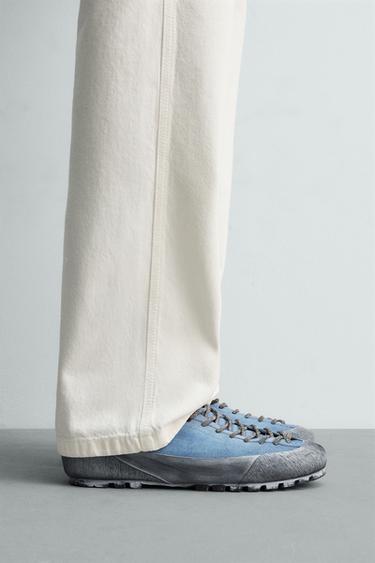 Zara Кожаные кроссовки ZARA «AARON LEVINE» на подошве VIBRAM®