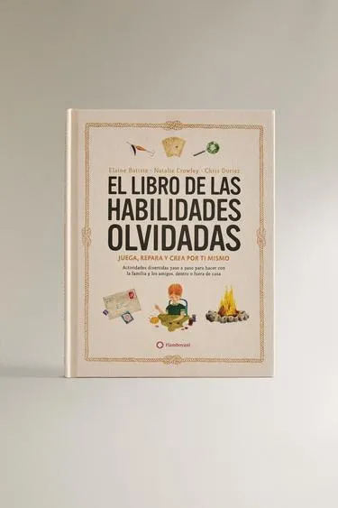 Книга для детей «забытые навыки» (на испанском)