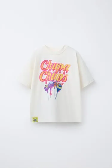 Футболка с принтом chupa chups ®- Заказать в России