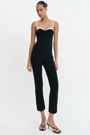 Zara Легинсы клёш со стрелками купить с доставкой.