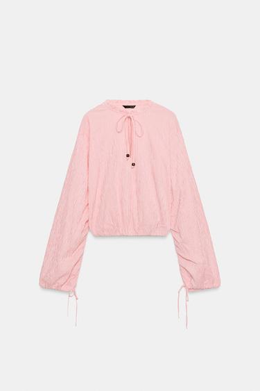 Zara Блуза в клетку виши