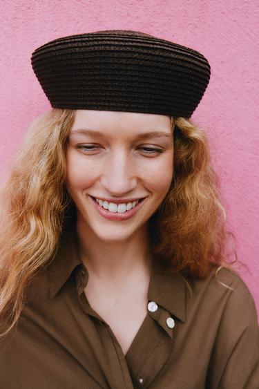 Zara Однотонная кепка