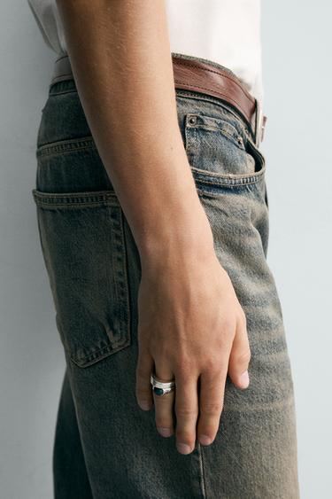 Zara Набор из 2 комбинированных металлических колец