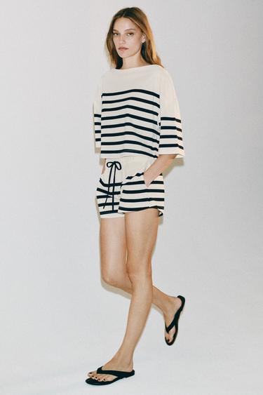 Zara Футболка в полоску