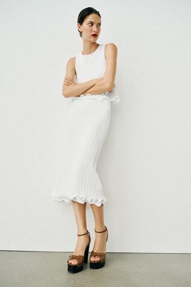 Zara Босоножки на платформе