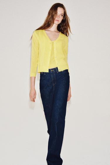 Zara Кардиган из тонкого трикотажа