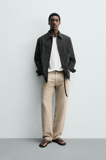Zara Блейзер  из рельефного трикотажа