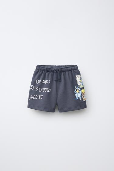 Zara Шорты с принтом BLUEY © LUDO STUDIO купить с доставкой.